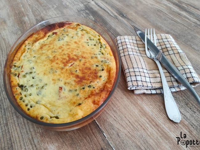 Clafoutis crémeux aux légumes