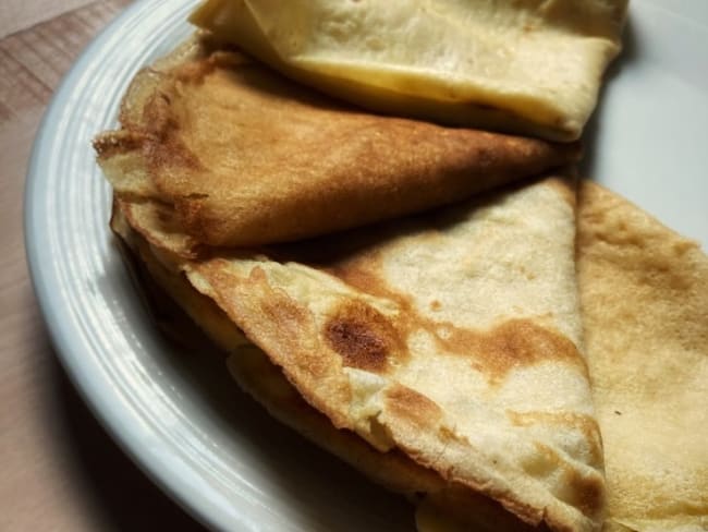 Crêpes à la bière ultra légères