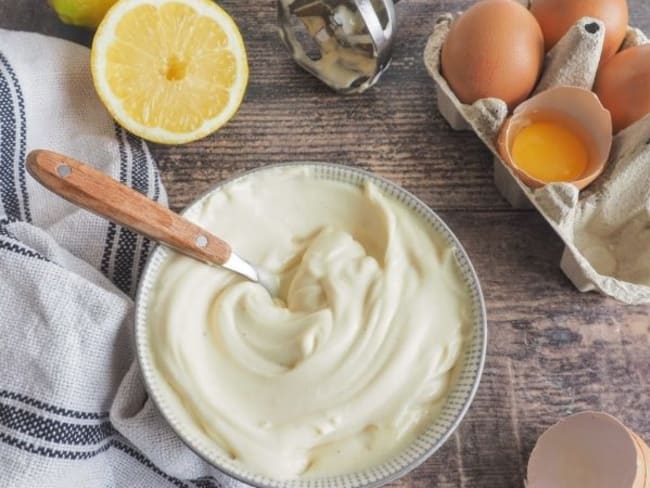 Mayonnaise maison facile et rapide au mixeur