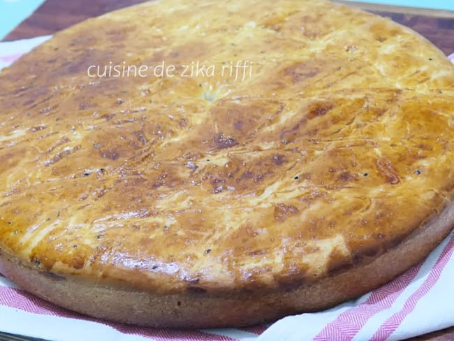 KHOBZ EDDAR- PAIIN BÔNOIS BRIOCHE A LA SEMOULE ET AUX OEUFS- PAIN ALGERIEN