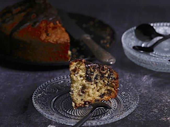 gâteau banane chocolat