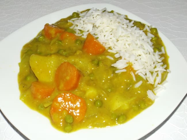 Curry de légumes japonais