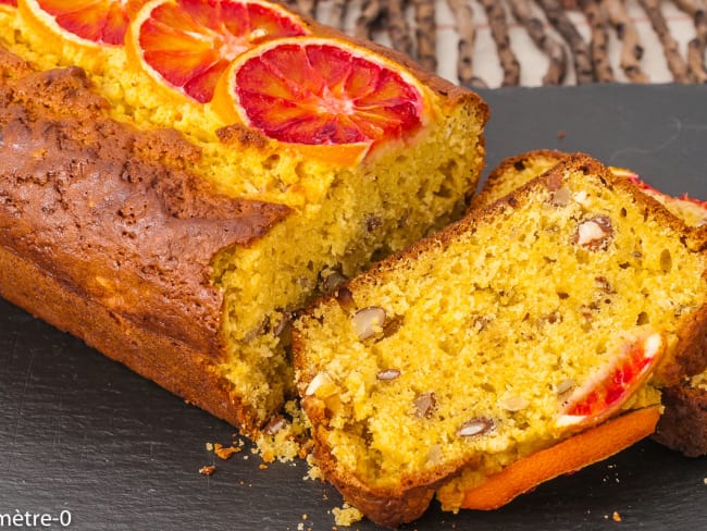 Gâteau du matin amandes, orange et farine de pois chiche