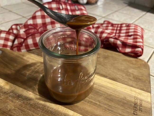 Caramel à tartiner à la pointe de sel - Healthy