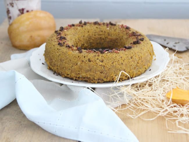 Gâteau à la courge et aux épices (cuisson vapeur)