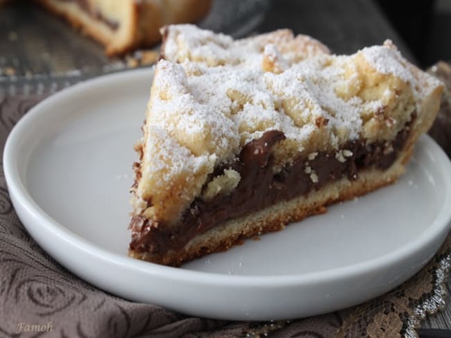 Torta sbriciolata au chocolat comme en Italie