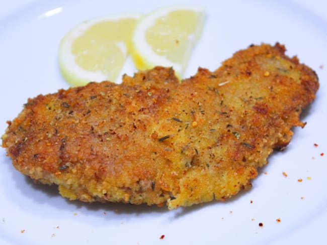 Escalope de veau à la milanaise