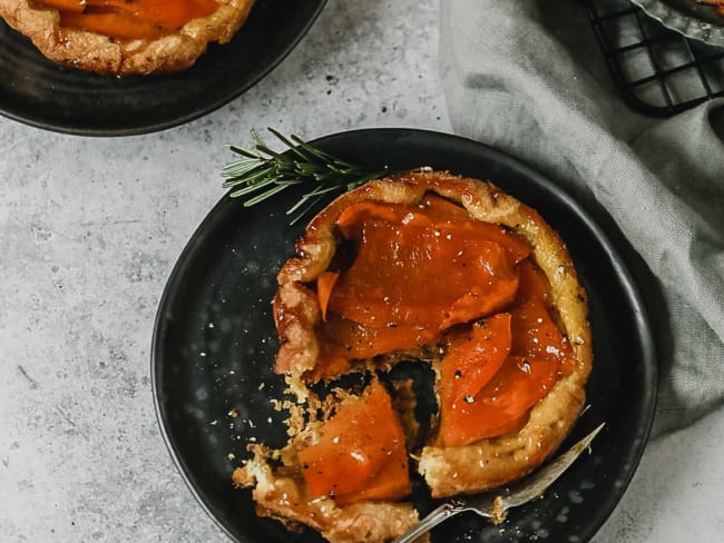 Tatin de courge butternut au sirop d’érable