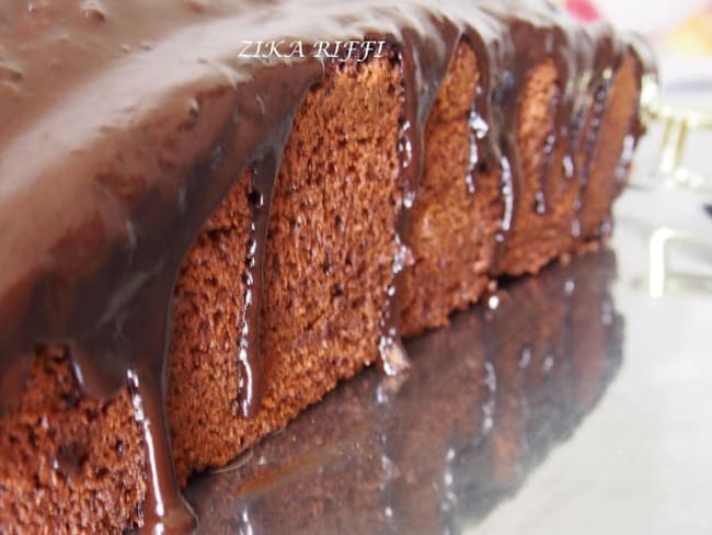 Cake au chocolat et marmelade d'orange