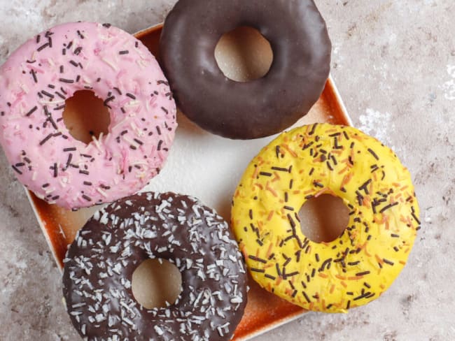 3 glaçages pour vos donuts