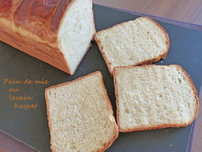 Pain de mie au levain Kayser