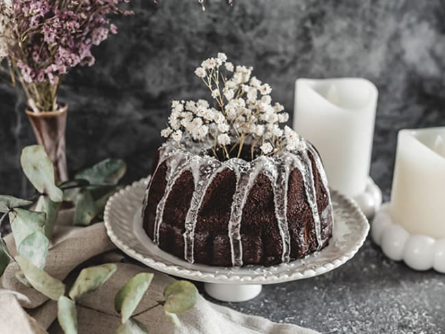 Gâteau chocolat banane