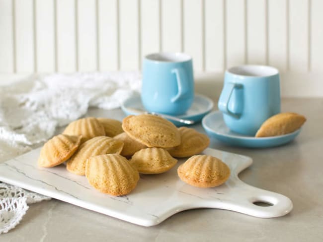 Madeleines à la vanille pour un goûter gourmand