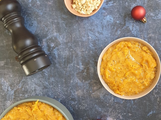 Purée de butternut à la noisette