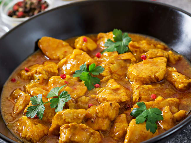 Recette Poulet Curry Indien