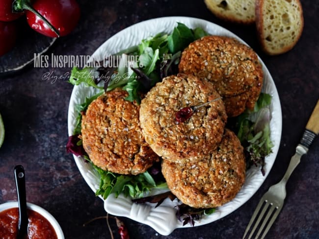 Crab cakes et galettes américaines