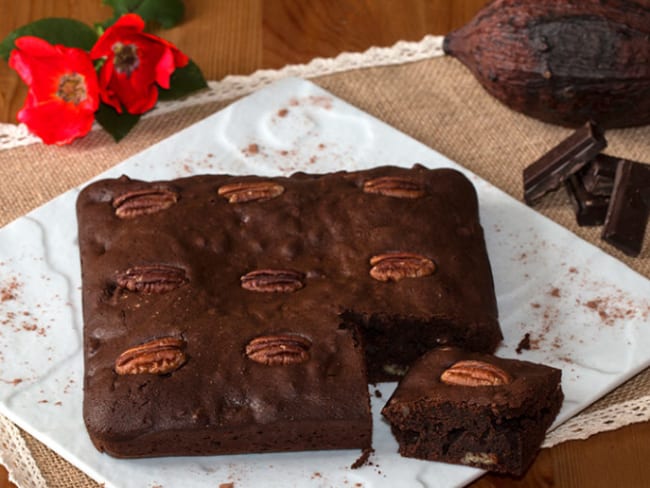 Brownie aux noix de pécan