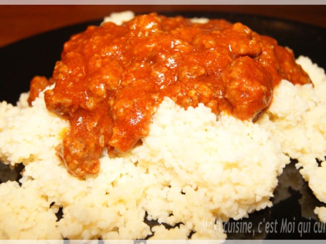 Couscous Bolognaise