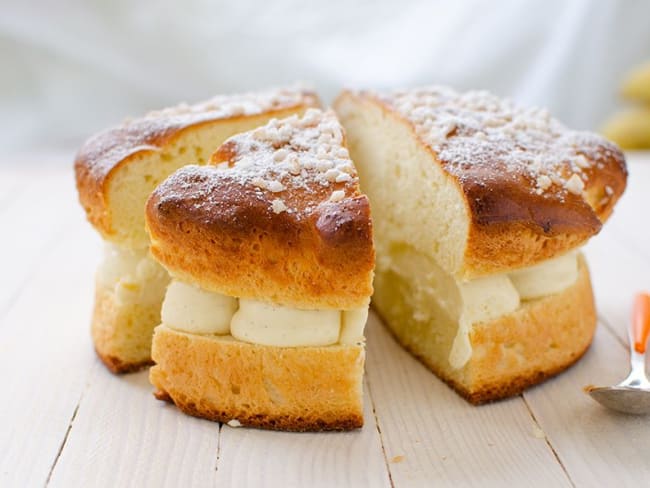 Brioche tropézienne sans gluten