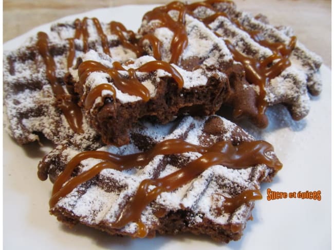 Gaufres brownie