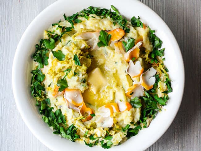 Colcannon au haddock pour la saint-patrick