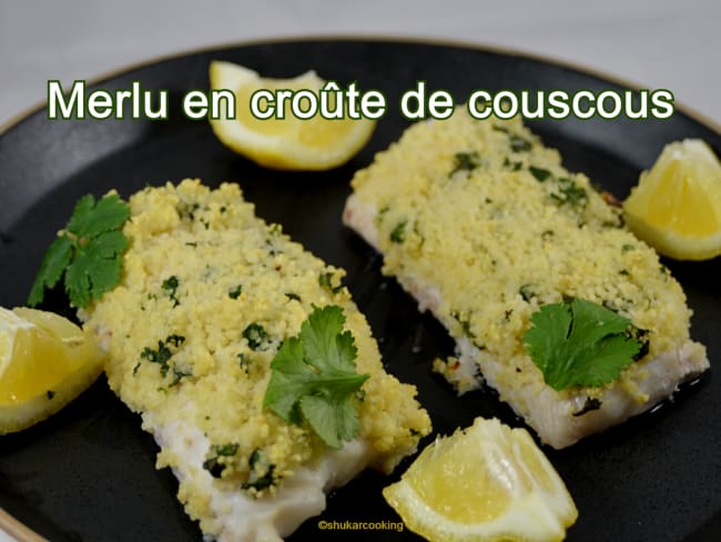 Merlu en croûte de couscous