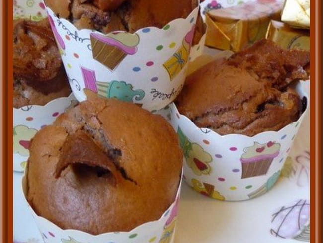 Muffins à la pâte de gavottes