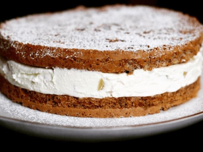 Torta Ricotta e Pere : gâteau ricotta et poires