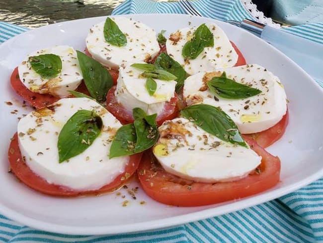 Tomate Mozzarella : Salade Caprese