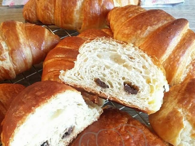 Croissant et pain au chocolat