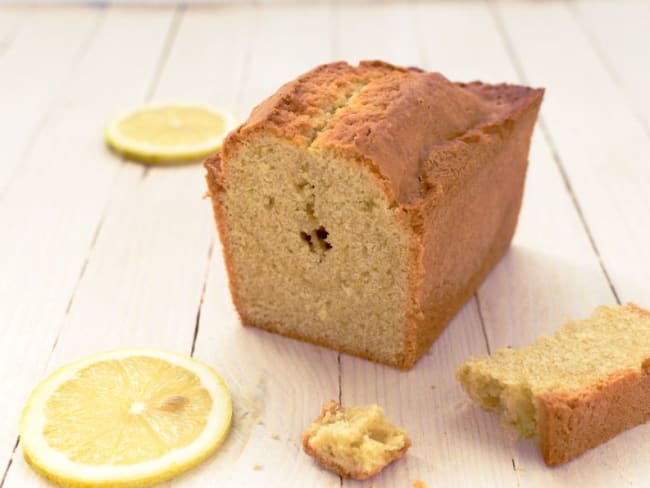 Cake au citron sans gluten et sans sucre