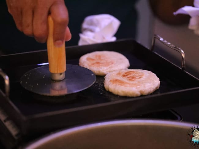 Hotteok : des pancakes coréens au caramel