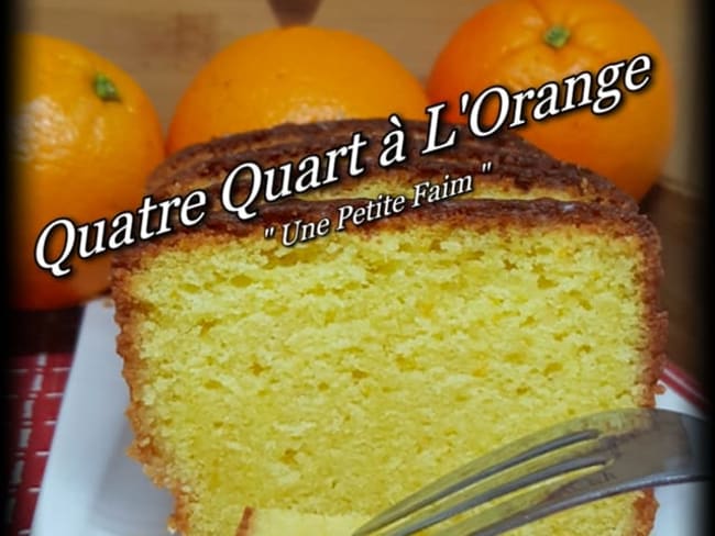 Quatre quart à l’orange