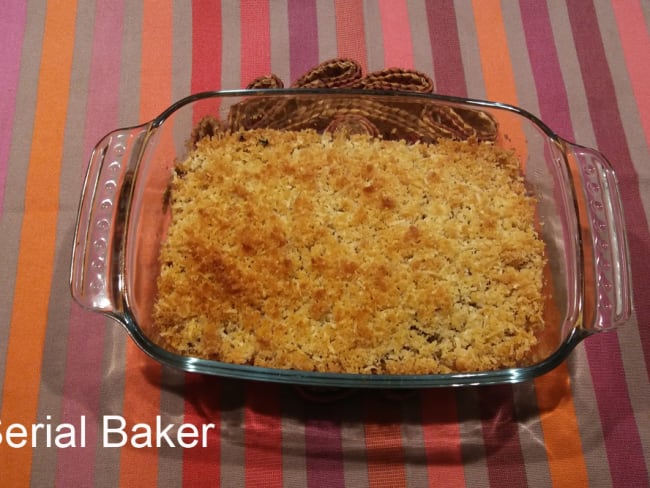 Crumble salé de fenouil