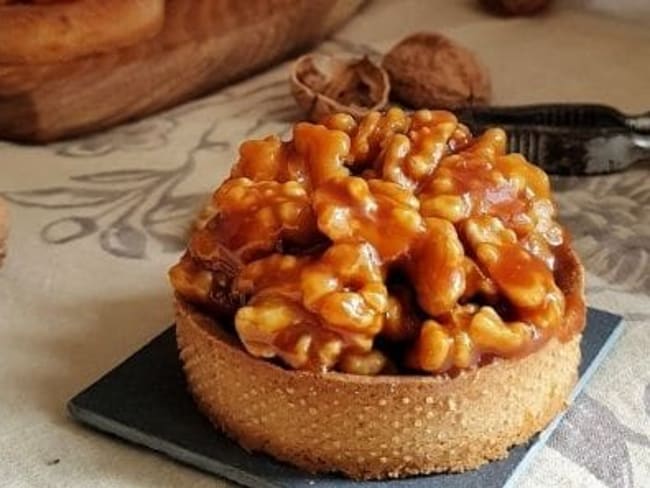 Tartes aux noix caramélisées (recette facile)