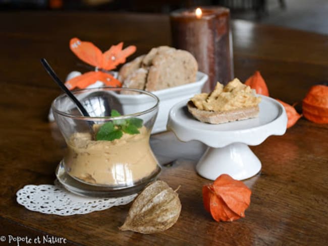 Tartinade de haricots blancs, patates douces au citron et au gingembre