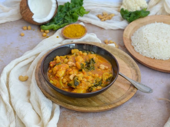 Curry de légumes