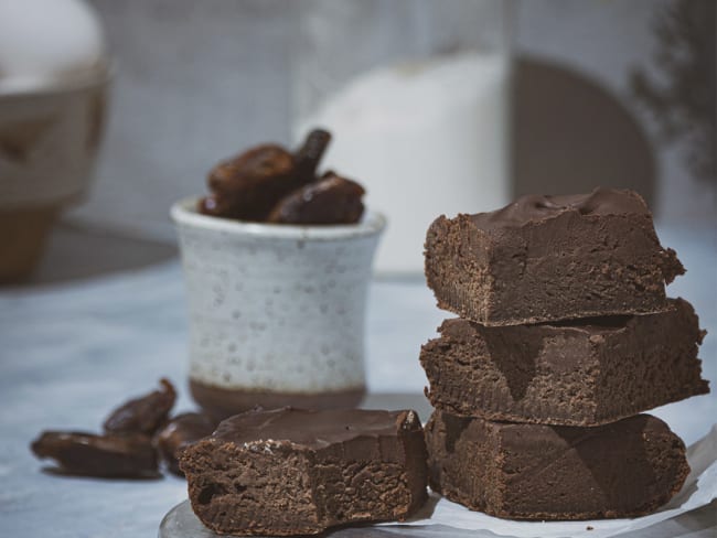 Brownie sans sucre ajouté