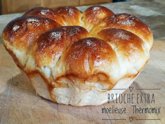 Brioche extra moelleuse au Thermomix