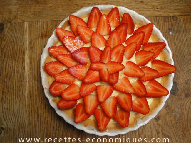 Tarte aux fraises