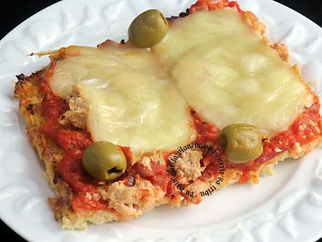 Pizza chou-fleur...Ig bas