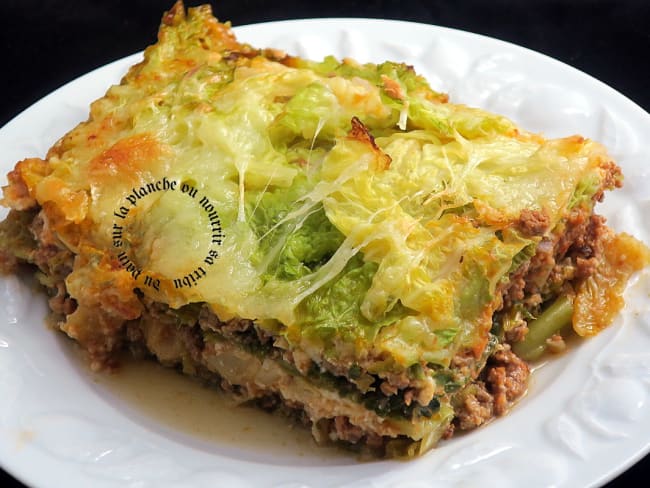 Lasagnes feuilles de chou