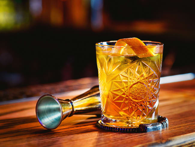 Cocktail Old Fashioned au whisky Bourbon