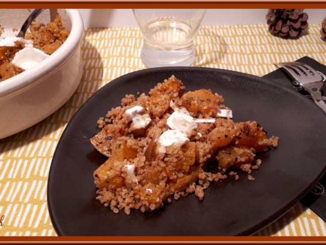 Quinoa à la courge musquée