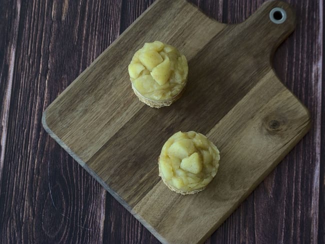 Tatin de foie gras au pain d'épices