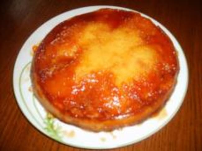 Gâteau Caramélisé aux Pommes