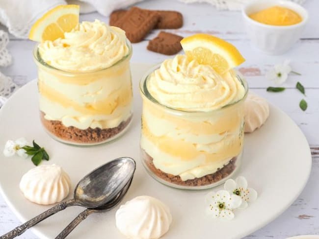 Mousse mascarpone au citron