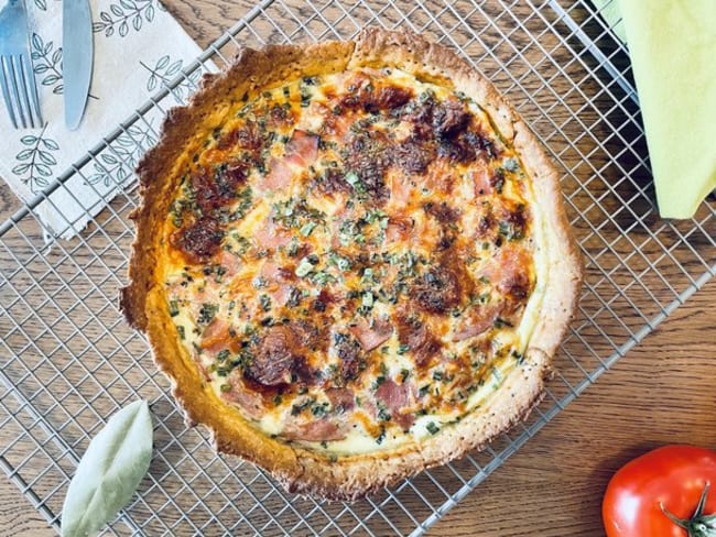 Quiche jambon-érable