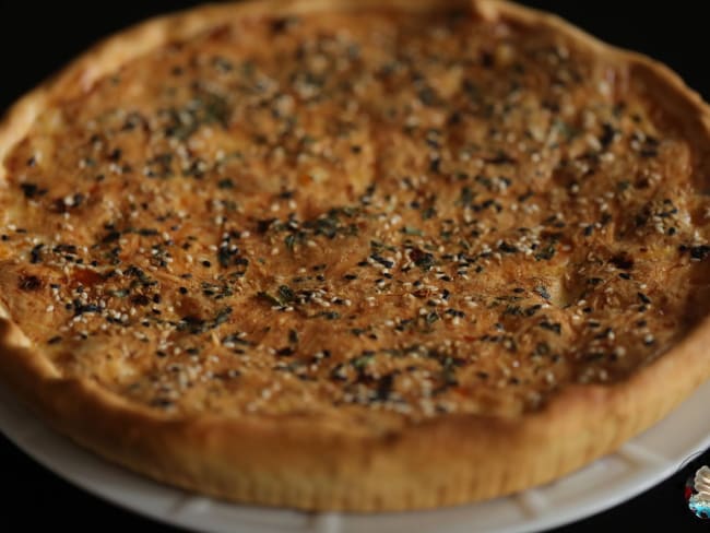 Quiche aux crevettes