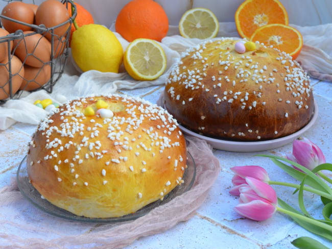 Mouna ou brioche de Pâques